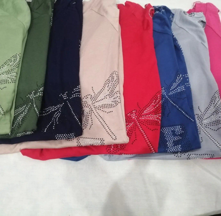 تیشرت طرح دار زنانه