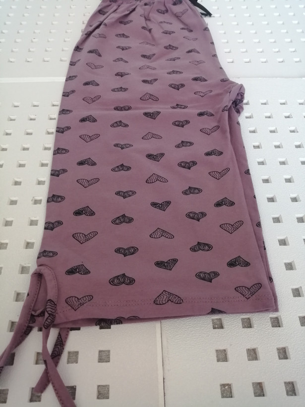 شلوارک زنانه نخی دمپا گره ای