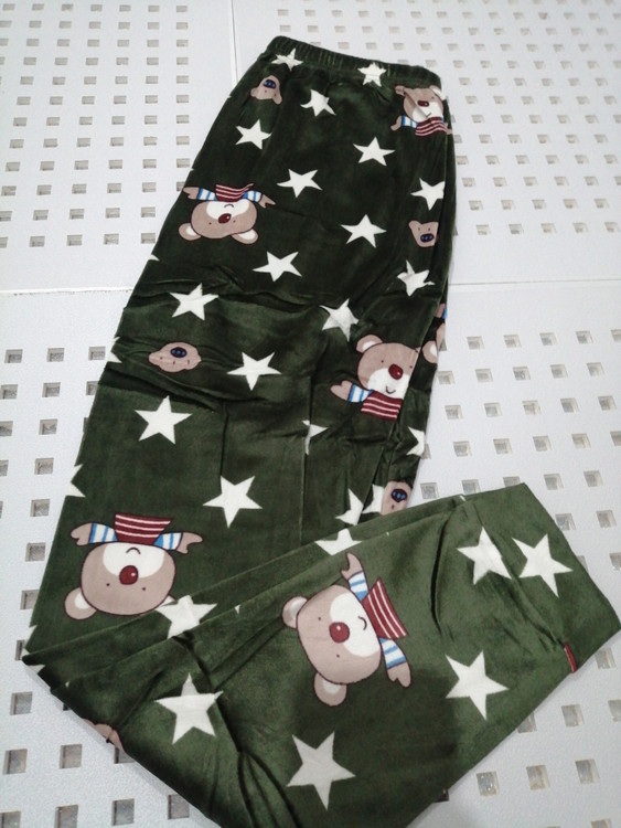 شلوار مخمل عروسکی