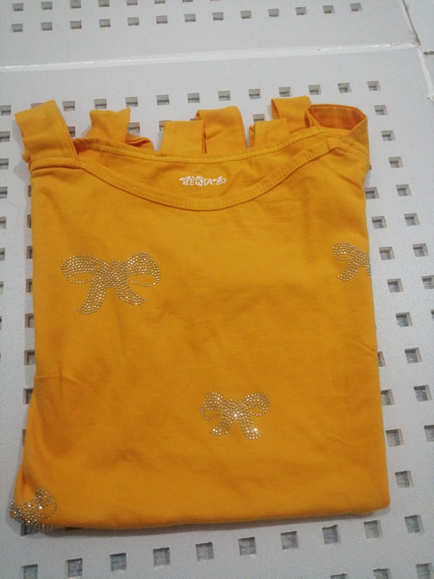 تیشرت سوپر نخ استین پله ای