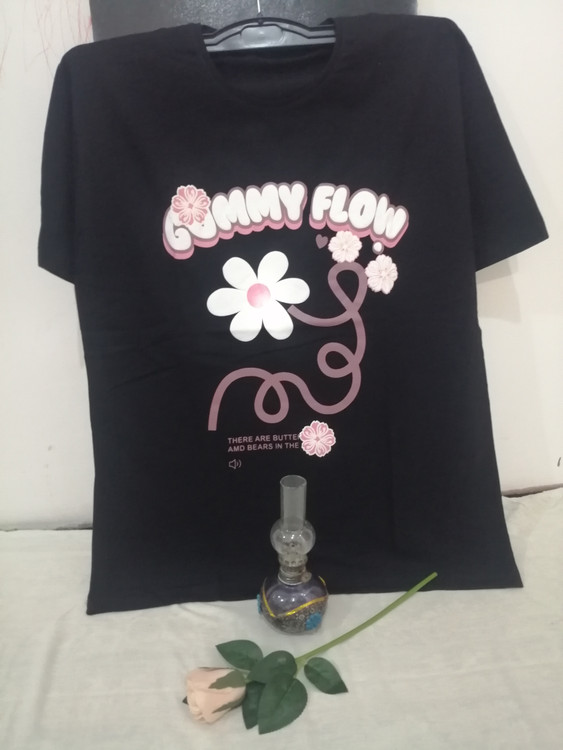 تیشرت طرح پفکی