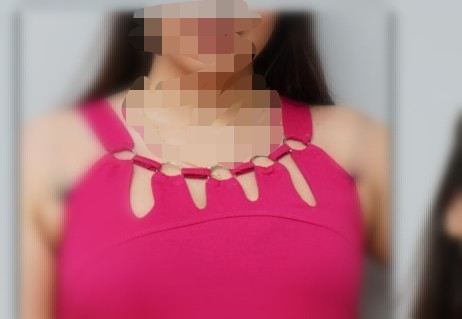 تیشرت زنانه مدل یقه حلقه ای