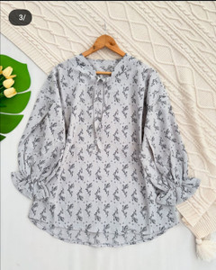 تونیک کوک دوزی گل گچی جنس کراش