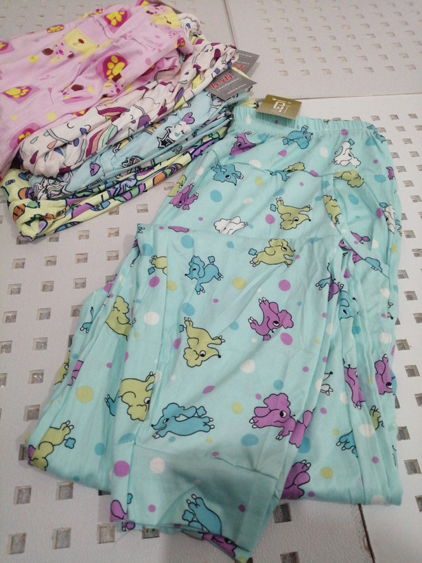 شلوار نخ پنبه عروسکی