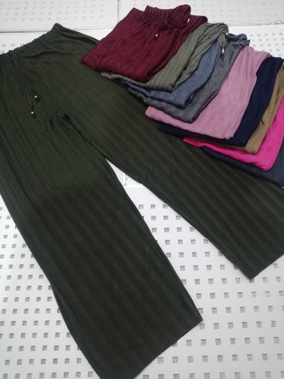 شلوار پلیسه نخی