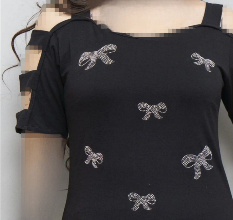 تیشرت استین پله ای