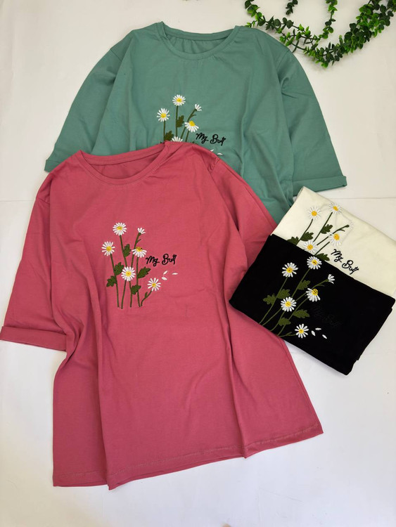 تیشرت گلدوزی