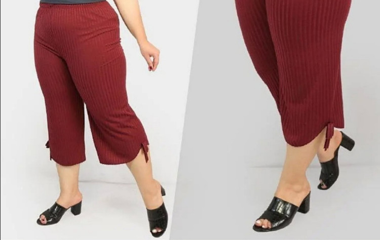 شلوارک زنانه بلند نخی