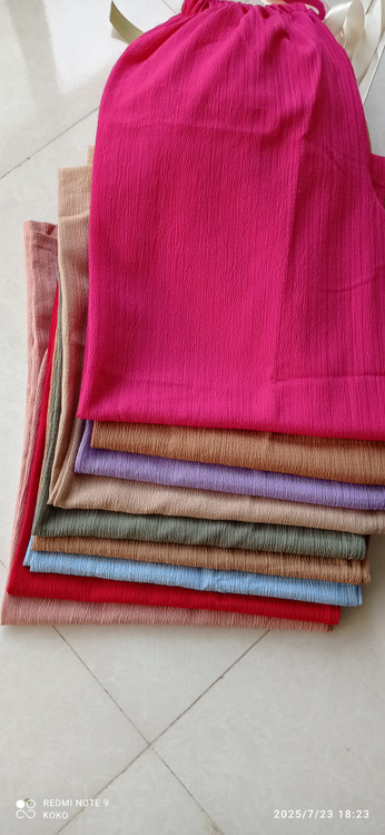 شلوار کریشه دامنی