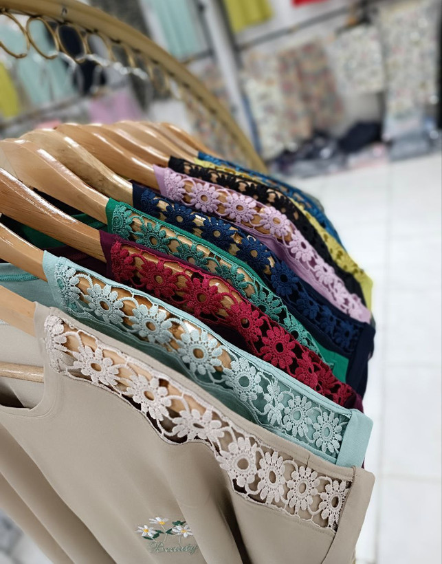 تیشرت زنانه استین گیپوری