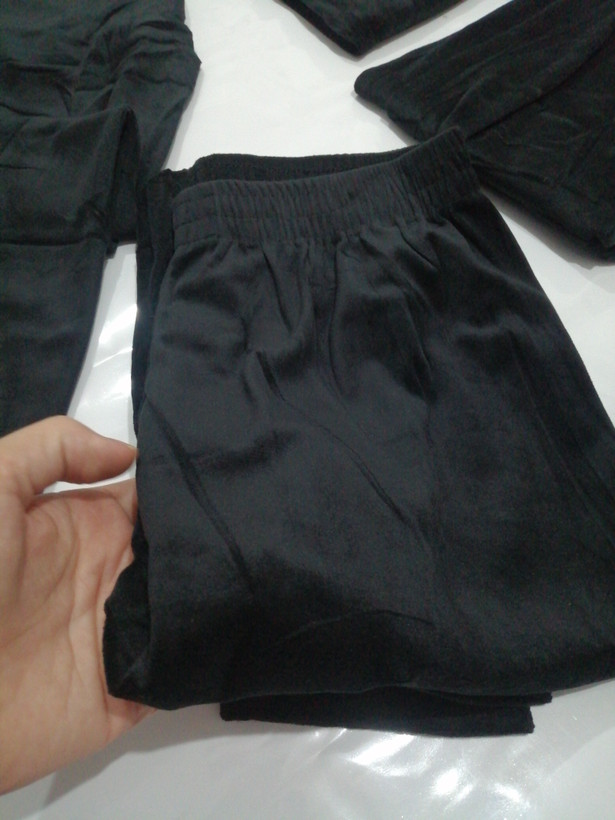 شلوار مخمل ساده زنانه