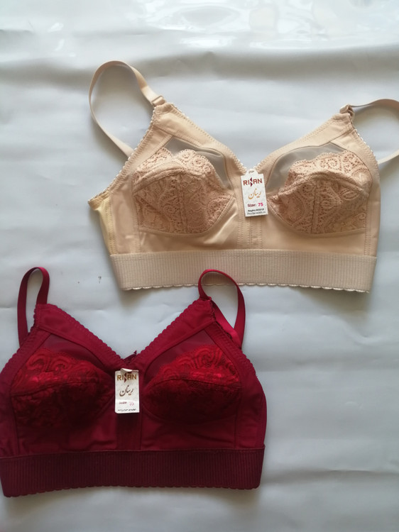 سوتین ساتن بالا شیشه ای