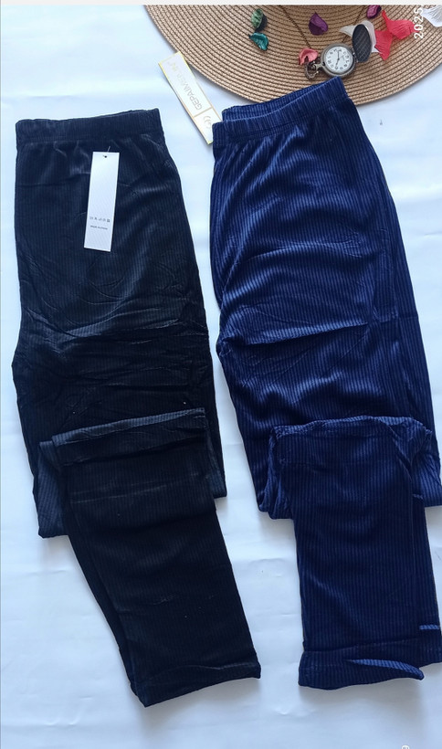 شلوار مخمل کبریتی زنانه