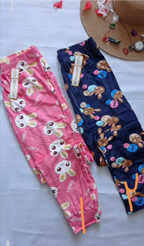 شلوار مخمل عروسکی