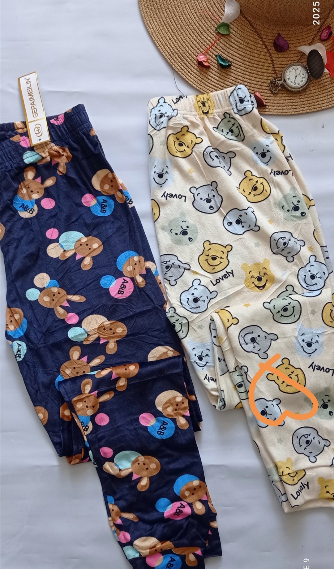 شلوار مخمل گرم بالا