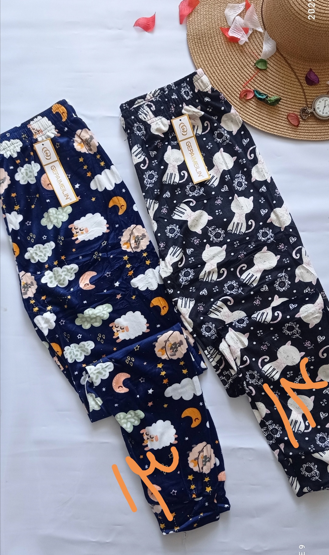 شلوار مخمل قواره بزرگ