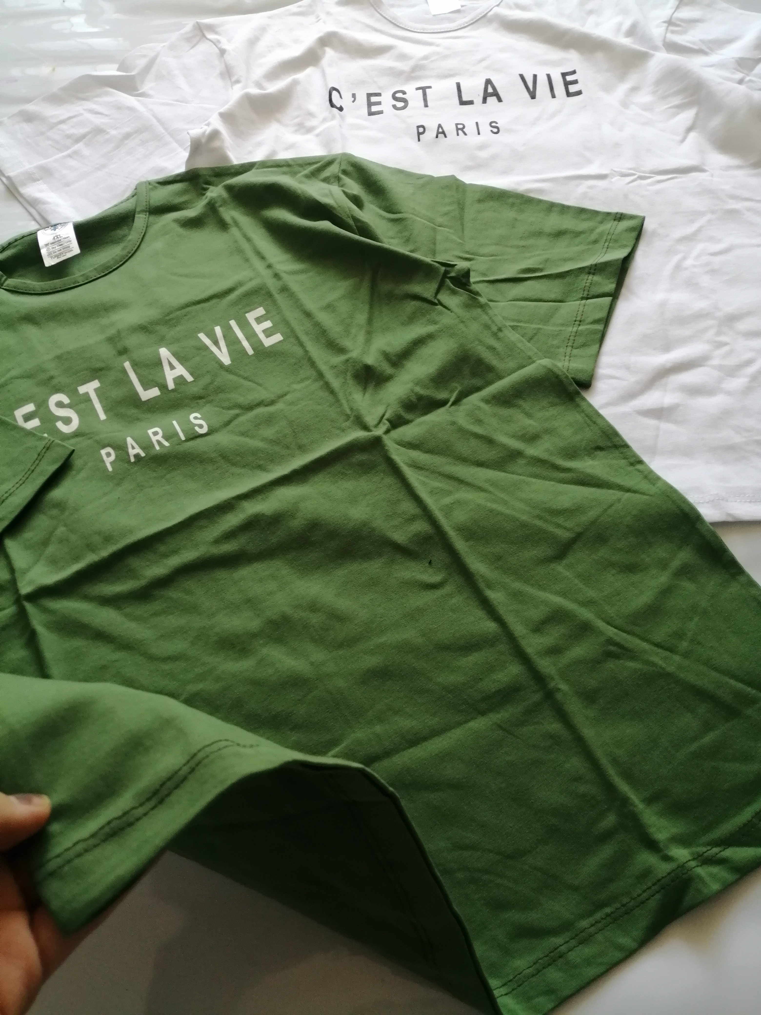 تیشرت نخ پنبه لانگ