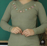 بلوز کبریتی یقه هفت