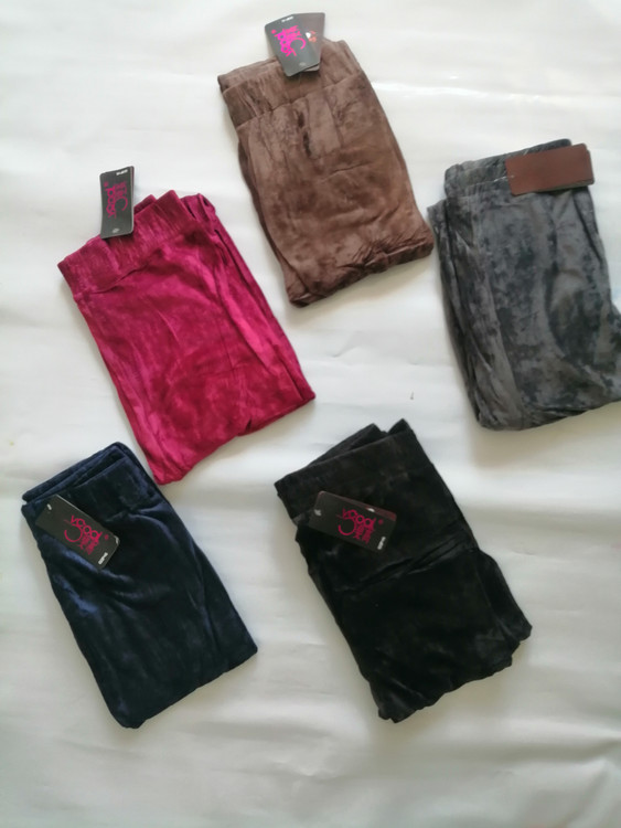 شلوار مخمل زنانه