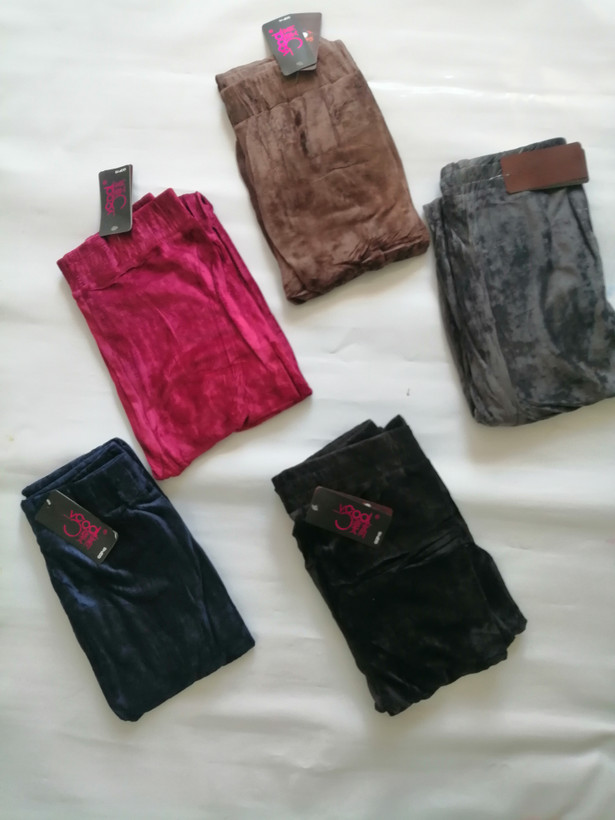 شلوار مخمل زنانه