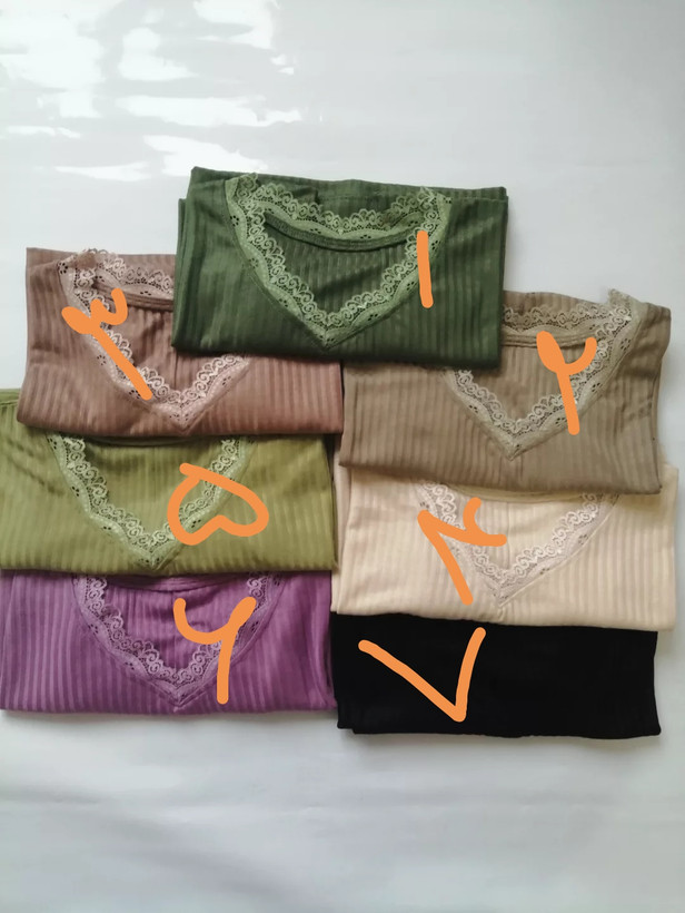 تیشرت کبریتی یقه هفت