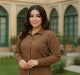 شومیز یقه مردانه