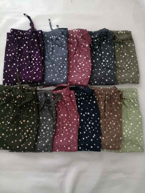 شلوار نخی قواره دار