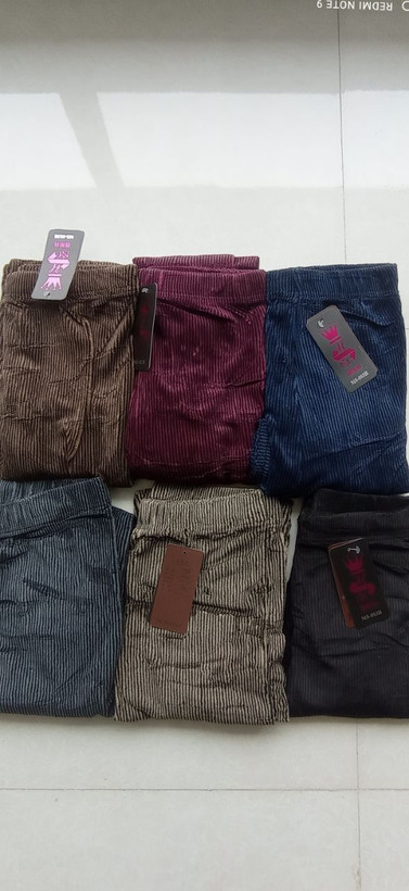 شلوار مخمل کبریتی