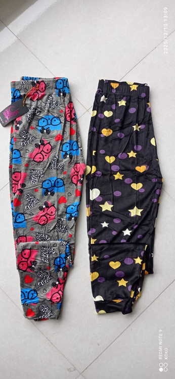 شلوار مخمل عروسکی