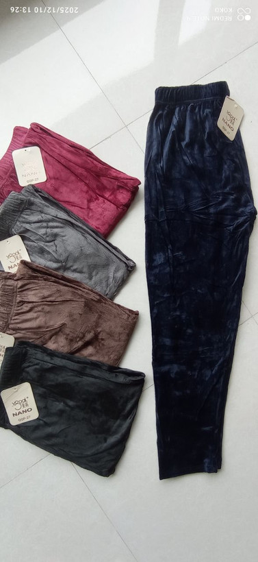 شلوار مخمل داخل خز