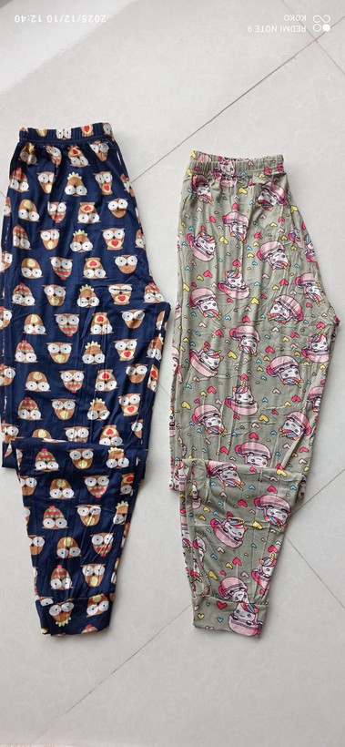 شلوار عروسکی نخ پنبه