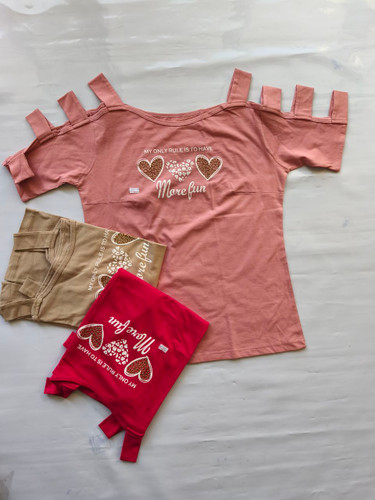 تیشرت مدل دار