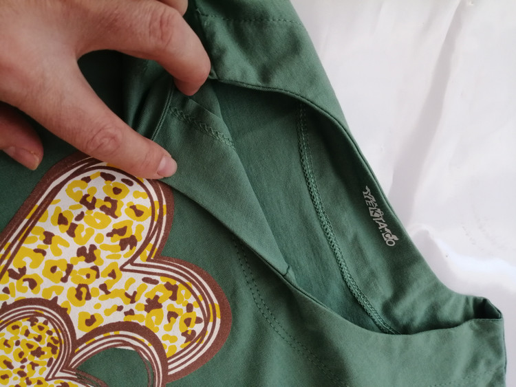 تیشرت استین مرواریدی