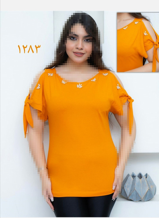 تیشرت نخی زنانه