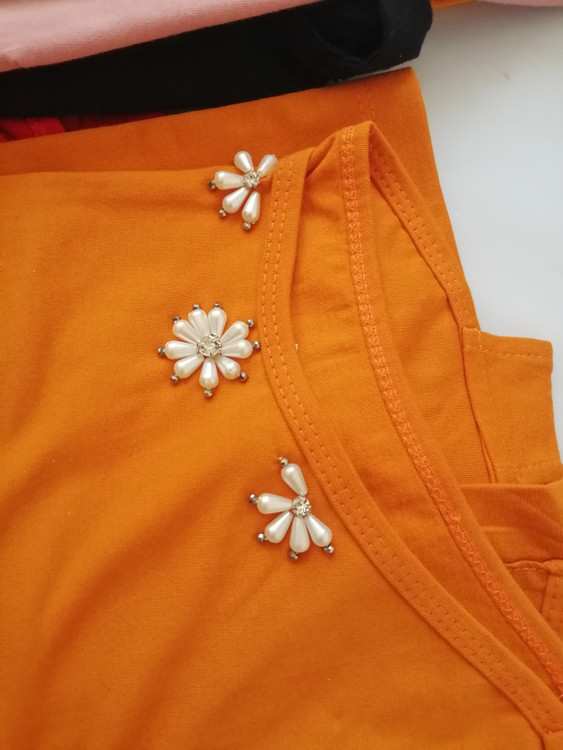 تیشرت نخی مدل دار