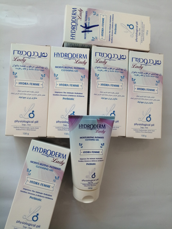 ژل بهداشتی بانوان هیدرودرم مناسب پوست خشک