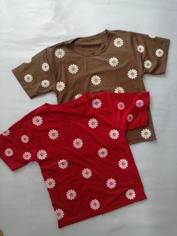 کراپ دخترانه پفکی