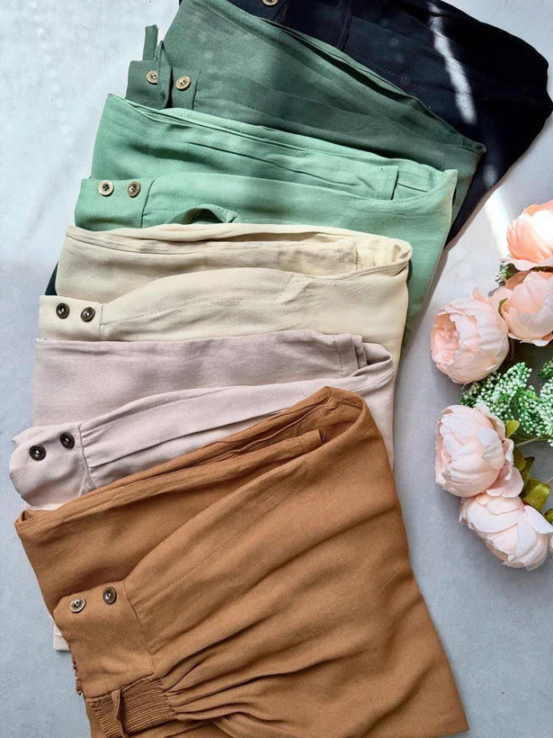 شلوار نخی برماندو