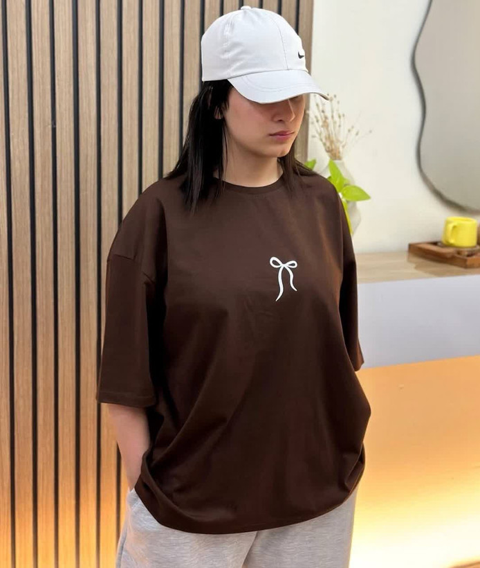 تیشرت باکسی زنانه