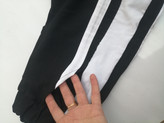 شلوار بگ زنانه نایک جنس گلکسی پنبه بغل نوار سفید