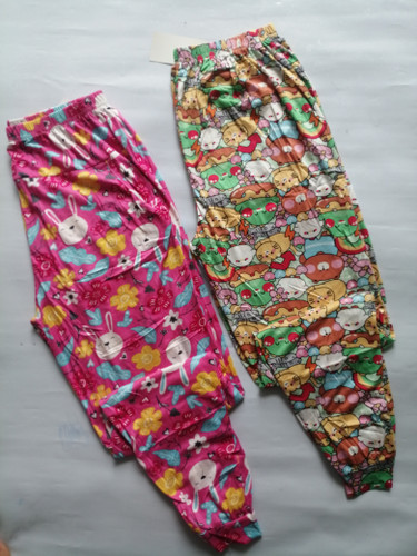 شلوار راحتی زنانه جنس نخ پنبه مدل عروسکی جیب دار برند معروف لیدی وارداتی