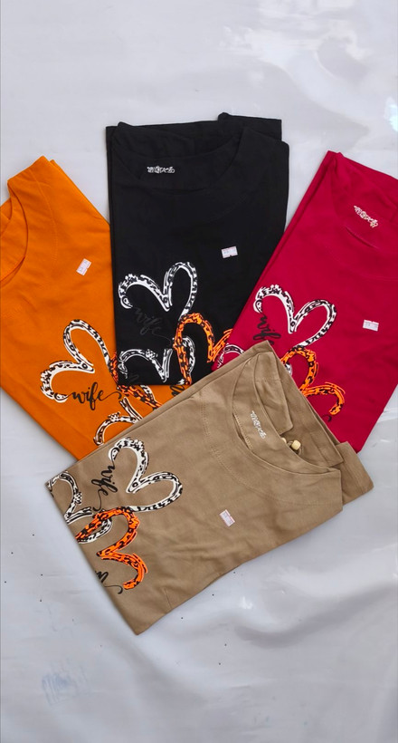 تیشرت سوپر نخ زنانه مدل دار