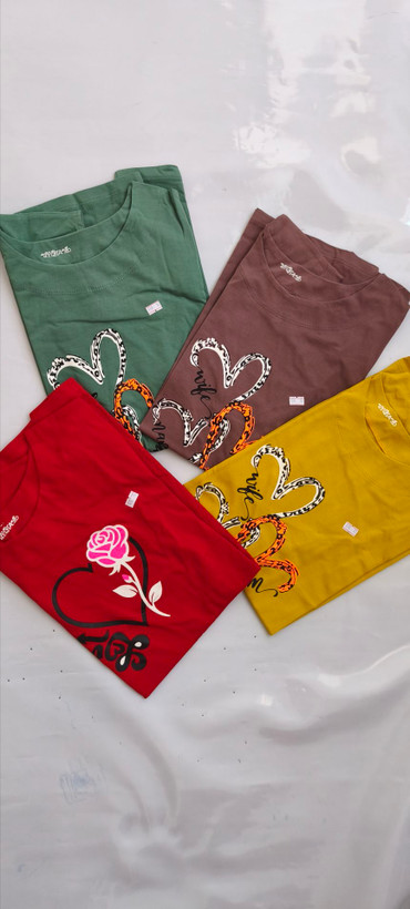 تیشرت نخ پنبه زنانه