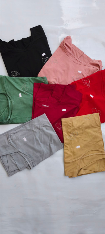 تیشرت زنانه سوپر نخ پنبه