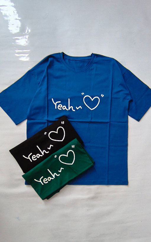 تیشرت باکسی لانگ زنانه