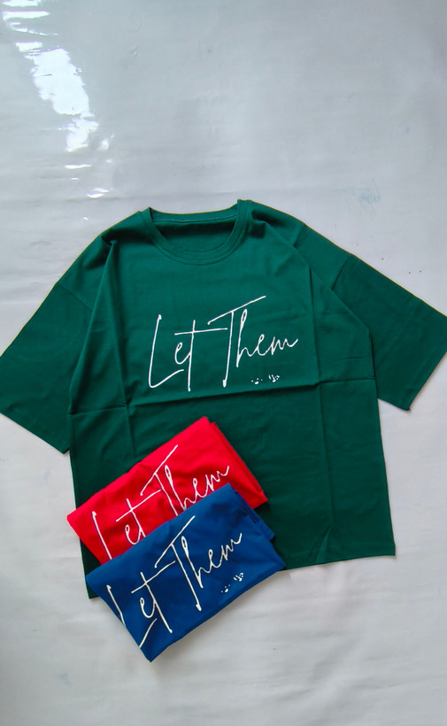 تیشرت باکسی زنانه