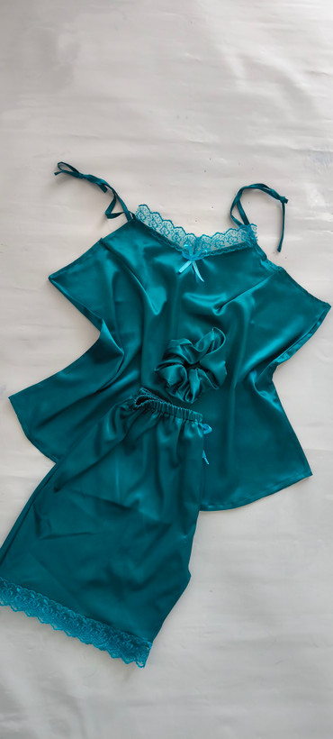 پک سه تکه ساتن لباس خواب